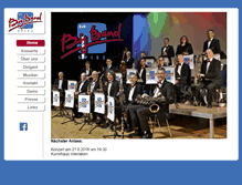 Tablet Screenshot of evr-bigband.ch